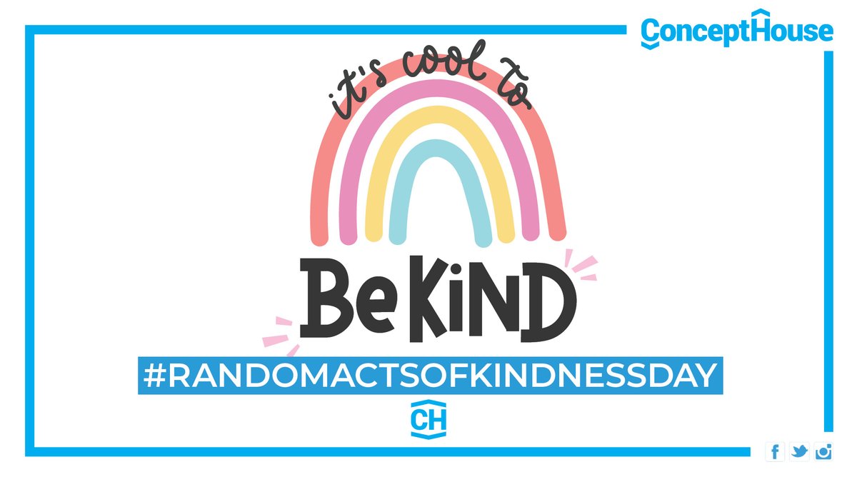 ConceptHouseM's tweet photo. "No Act of Kindness No Matter How Small is Ever Wasted."

Let us know what you'll be doing today to spread kindness! #RandomActsOfKindnessDay

#atl #Bekind #digitalmarketing #alpharetta #graphicdesign #smallbusiness #Marketing #marketingstrategy #February https://t.co/fRSg9WO0kP