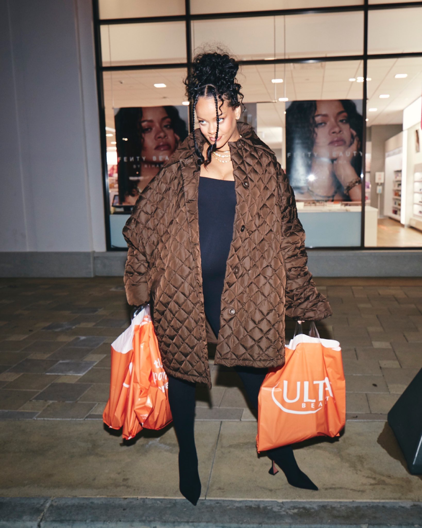 Fenty puffer coat cheap