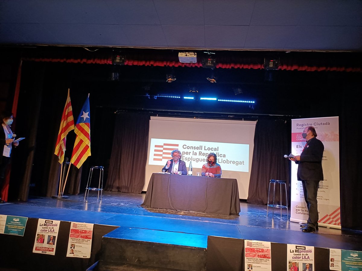 Magnífica presentació del @ConsellxRep de #EspluguesDeLlobregat amb @CastellaToni i @R_Vilaseca 
@ANCEsplugues