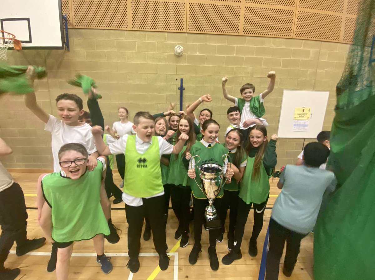 Congratulations to Ninian house who won the S1 dodgeball tournament last week! This was our first interhouse competition of the year and we had a great turn out!💚💚💚