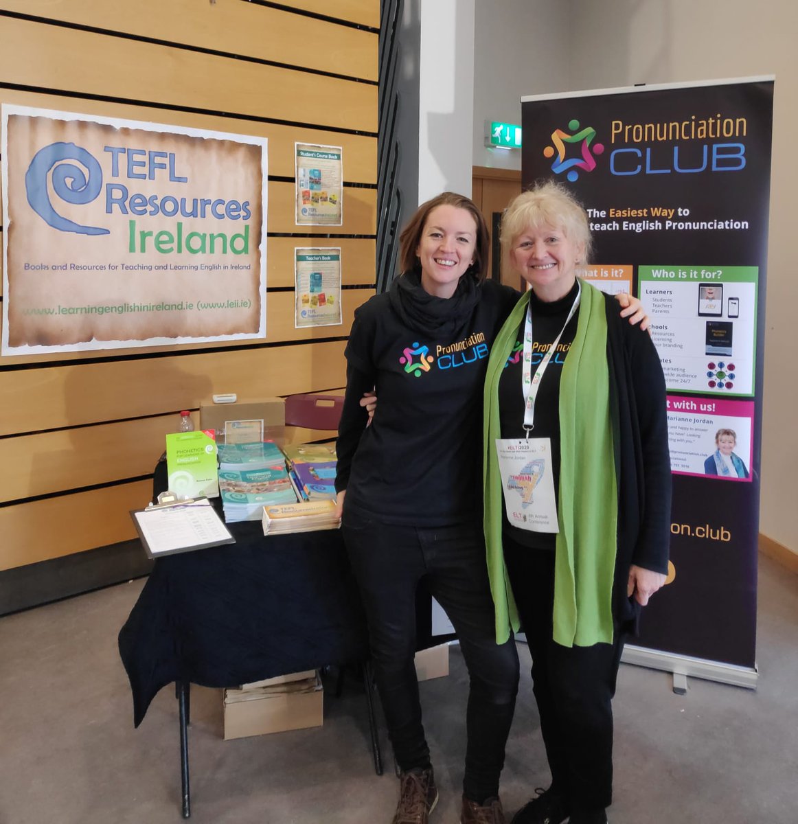 Excited to be exhibiting again at the #elti2022 Conference &amp; to see everyone face to face again!  Two years of Covid Limbo later we are starting again from where we left off and with a new 'Pronunciation Challenge' for you!   <a href="/ELTIreland/">ELT IRELAND</a>