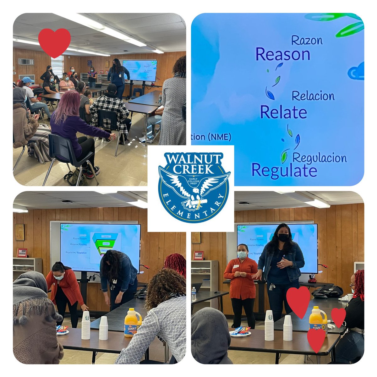 Our first face to face parent training focused on <a href="/NeuroSequential/">NMT/NME Network</a> Regulate, Relate and Reason in English, Spanish and Farsi. Thank you <a href="/PSSWalnutCreek/">Hilda Hernandez</a>, Becky, Jennifer, Mrs. Ellison and our fabulous parent champion Fabiola Ramirez <a href="/FamAsPartners/">Families as Partners</a> <a href="/dbores/">Dinorah Bores</a> <a href="/anavazq26247344/">ana vazquez</a>