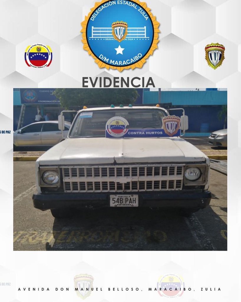 Dos funcionarios policiales fueron detenidos por hurto de material estratégico en el Zulia. 
instagram.com/p/CaFvoY-l3PI/… #Cicpc #ResistirEsProducir