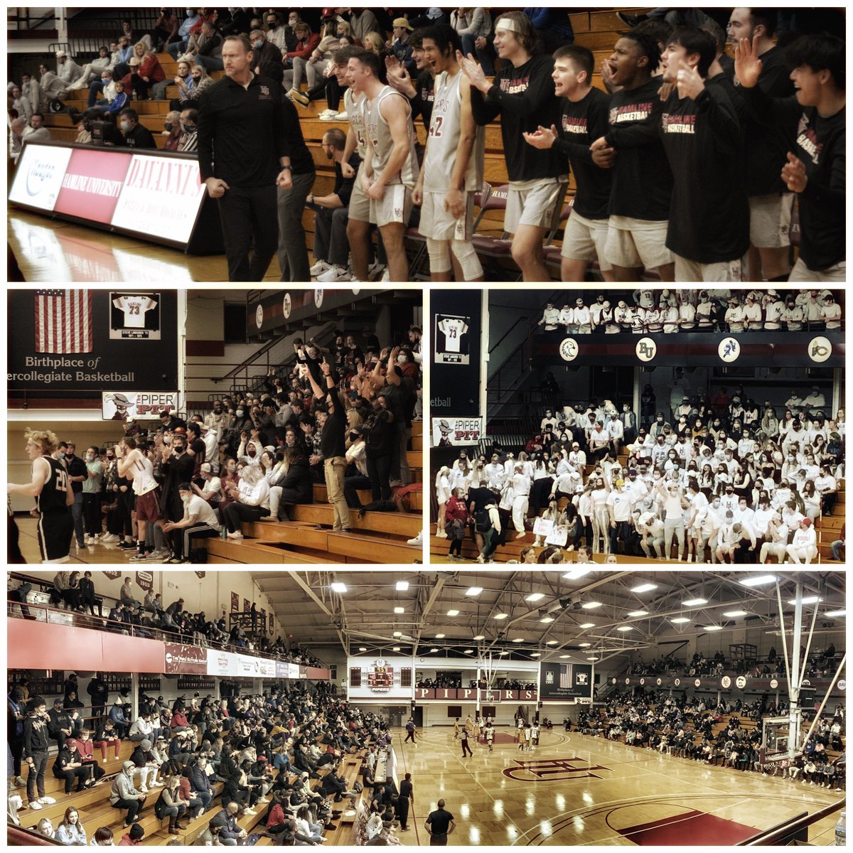 Hamline Men’s Basketball tweet media