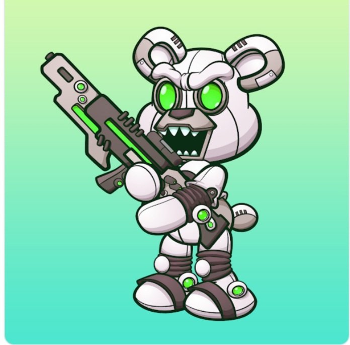 🌟Another Cyber Cub up for grabs🌟
I will giveaway when I reach 800 followers
🏴‍☠️Follow <a href="/PiratesLair/">Kim Moore</a> 
<a href="/Meta_NFTx/">Meta Nft Verse</a> 
Tag 2 #NFTFriends and comment #PiratesLoot