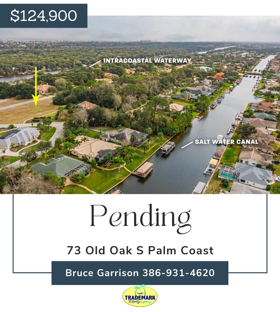 Lot in the gated community of the Sanctuary is Under Contract 🎉 

Call me for any more Real Estate opportunities 🏡
Steve Thomas ☎️ 386-503-8171