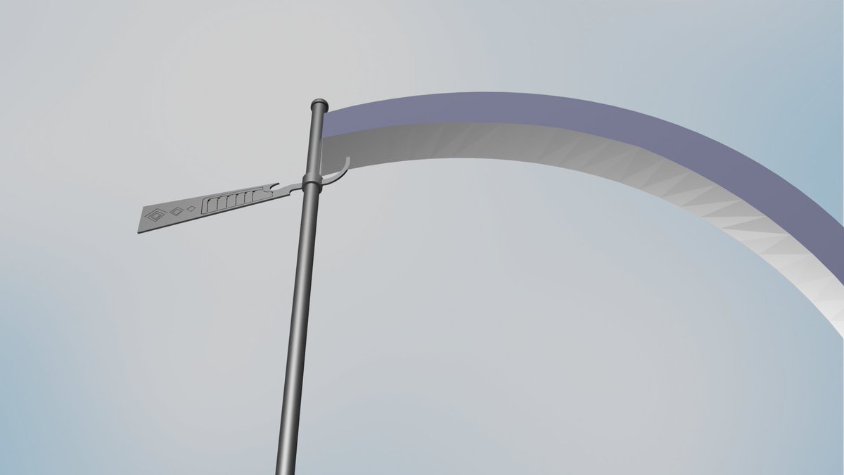 ElfeniGames's tweet photo. We have added Kites scythe from Hunter x Hunter as 3D printing files to Etsy store. 

https://t.co/v8xnZeRmbt

#HunterXHunter #hxh #hxhfanart #cosplay #3dprinting #3dmodeling #anime  #etsy https://t.co/KN1G63dQk3