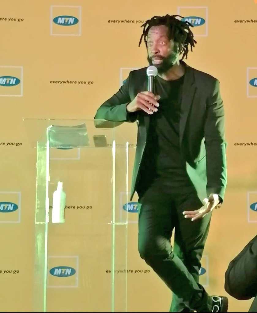 djsbu's tweet photo. Out at Sakhumzi Restaurant in Soweto with @MTNBusinessZA
Well done to @homegrownradio for showing up, amplifying the experience
#MadeforSkhokho #HGFM
Brand new MTN Skhokho Small Medium & Large packages from R49 to R199 #SME
#HGR @radio_homegrown https://t.co/eStBW3fgqw
