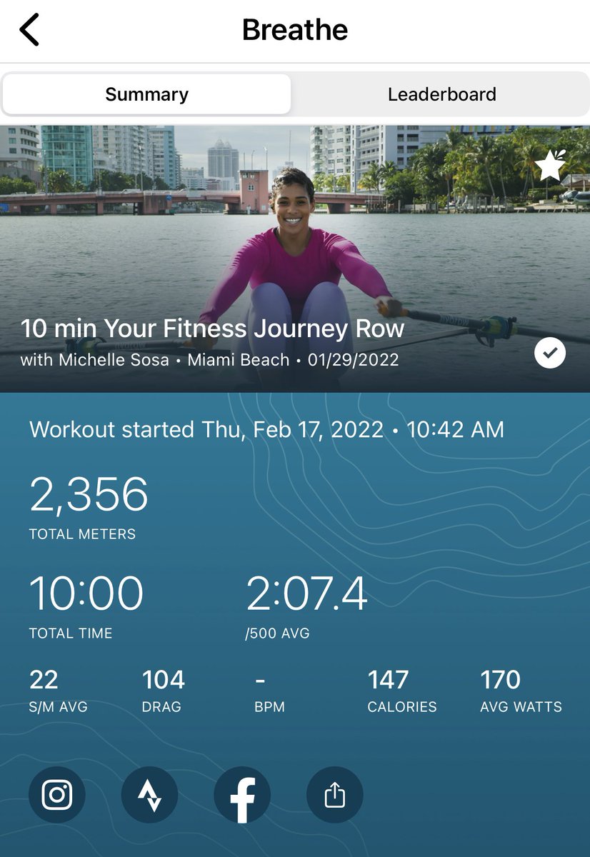 JDitmore's tweet photo. On day 4/ week 3 of #HydrowCommitToFit with @Hydrow_by_CREW as a #club18 challenge I revisited a Coach Sosa row which I completed less than a month prior. Here’s today workout with pics of the rows 1st attempt & todays attempt. https://t.co/lyW1c3rTo0