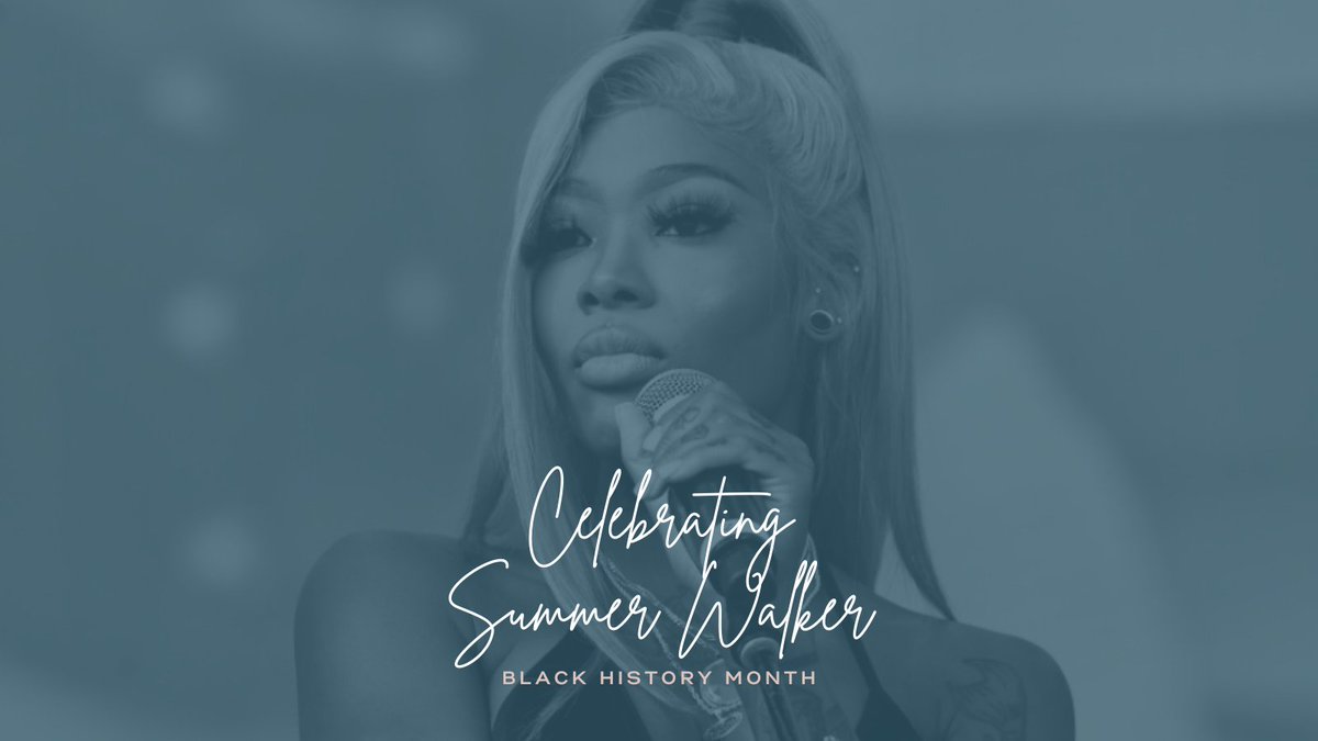 Summer is a very familiar face to many Georgia music industry colleagues and if you haven’t listened to her music or checked out a show, her talent/performances come highly recommended. As part of Black History Month, we’re honored to celebrate Georgia born <a href="/IAMSUMMERWALKER/">SUMMER WALKER</a>. #BHM