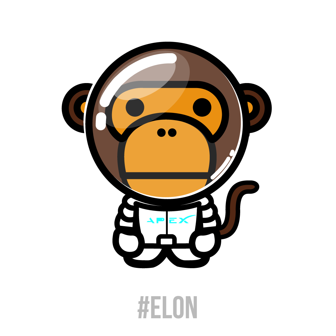 marchatton's tweet photo. #ELON

...From The World of Bapes  

#nftartist #nftcollection #bapeworld #worldofbapes #ElonMusk #SpaceX https://t.co/tyidV1JFQB