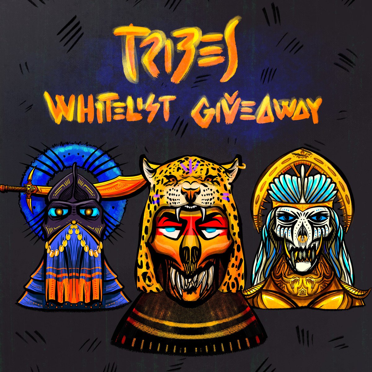 TribesNFT's tweet photo. 🔥Exclusive 3x Tri3es WL Giveaway🔥

📍Tag 3 friends
📍 RT &amp; Follow @TribesNFT 

That easy!

⌛️24
LFG https://t.co/Rs1kF7KSV0