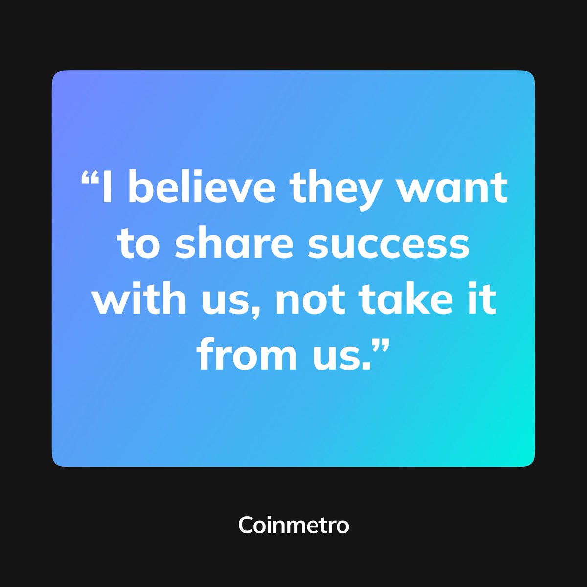 CoinMetro's tweet photo. We asked our community, 'What makes Coinmetro great?'.  

#Coinmetroids https://t.co/ORECEZl1cV