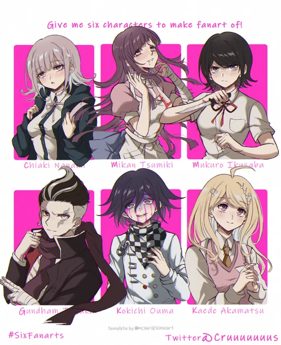 Six characters fanart✨ 