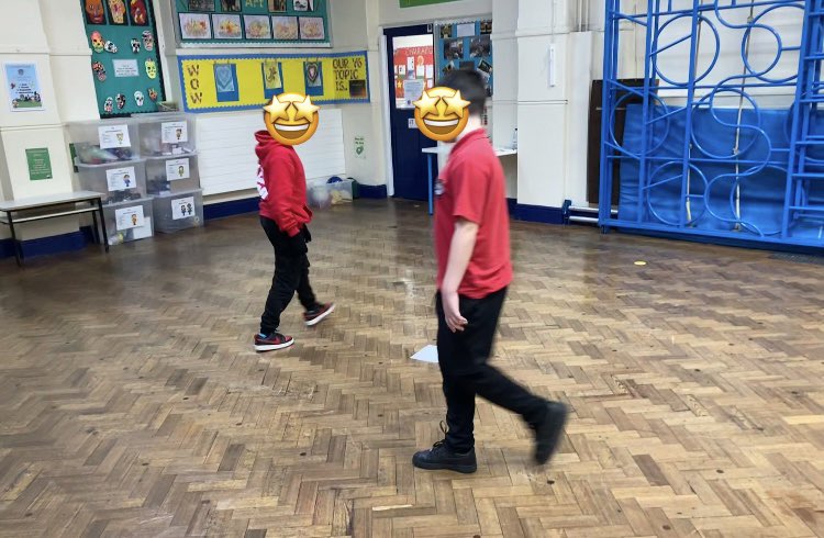 CHClusterteam's tweet photo. Da iawn @DanygraigP Year 6! Their effort and enthusiasm for active numeracy was phenomenal! We clarified misconceptions through a musical chairs-style  activity that linked to key vocabulary 🗣 #chclusterteam #kinesthetic #crosscurricular #numeracy #vocabulary @CHCSMaths https://t.co/SyHmBugH2G