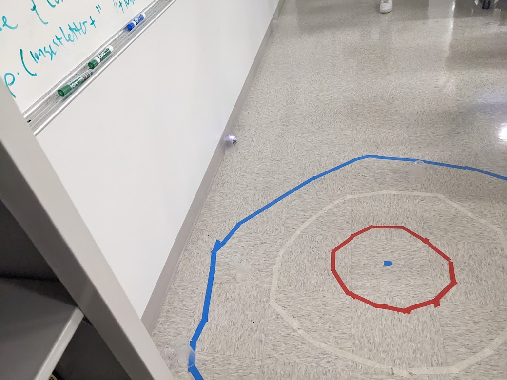 phsaoe's tweet photo. Team Red came in first place, and Team Water came in second, in today's #SpheroWinterOlympics Robot Curling tournament held in Patterson High School's AP Computer Science Principles class. @PHSClippers500 https://t.co/dcL7mFGd3Q