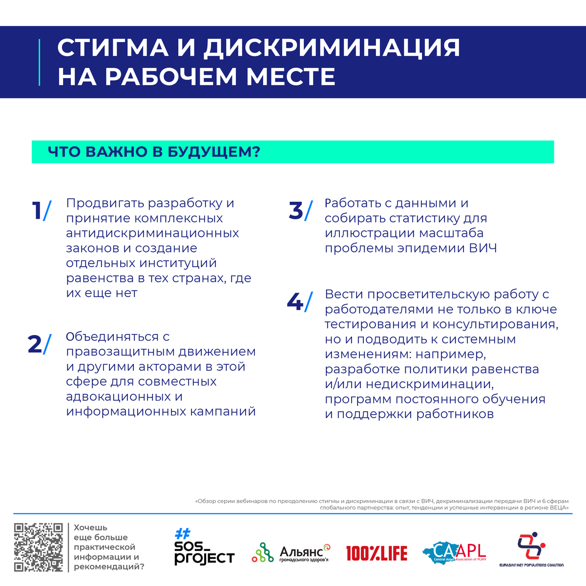 InYourPower1's tweet image. 💣 Стигма и дискриминация в отношении людей, живущих с ВИЧ на рабочем месте🧑‍💼  - увы, явление далеко нередкое. Представителям уязвимых групп приходится сталкиваться с отказом в трудоустройстве, нарушении конфиденциальности и ВИЧ-статуса сотрудника… bit.ly/3rOtvrs