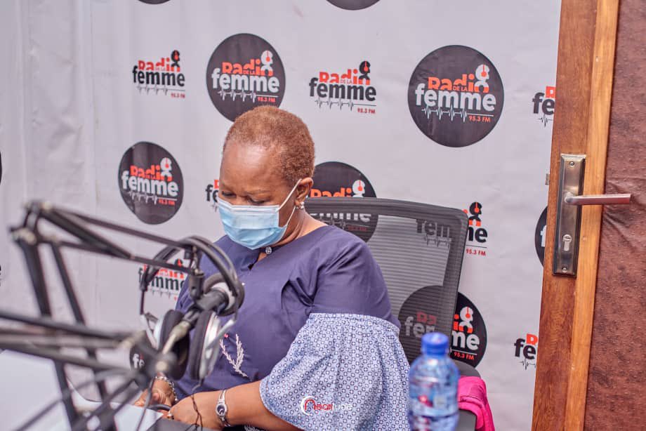 ElfieIlunga's tweet photo. C’est avec une joie et un honneur immenses que, ce jeudi 17 février 2022, à 14h, j’ai reçu la visite de Madame BINTOU KEITA, Représentante Spéciale du Secrétaire Général des Nations Unies en RDCongo à la Radio de la Femme. Je lui exprime toute ma gratitude pour cet honneur ! https://t.co/PO4cFv4CBb