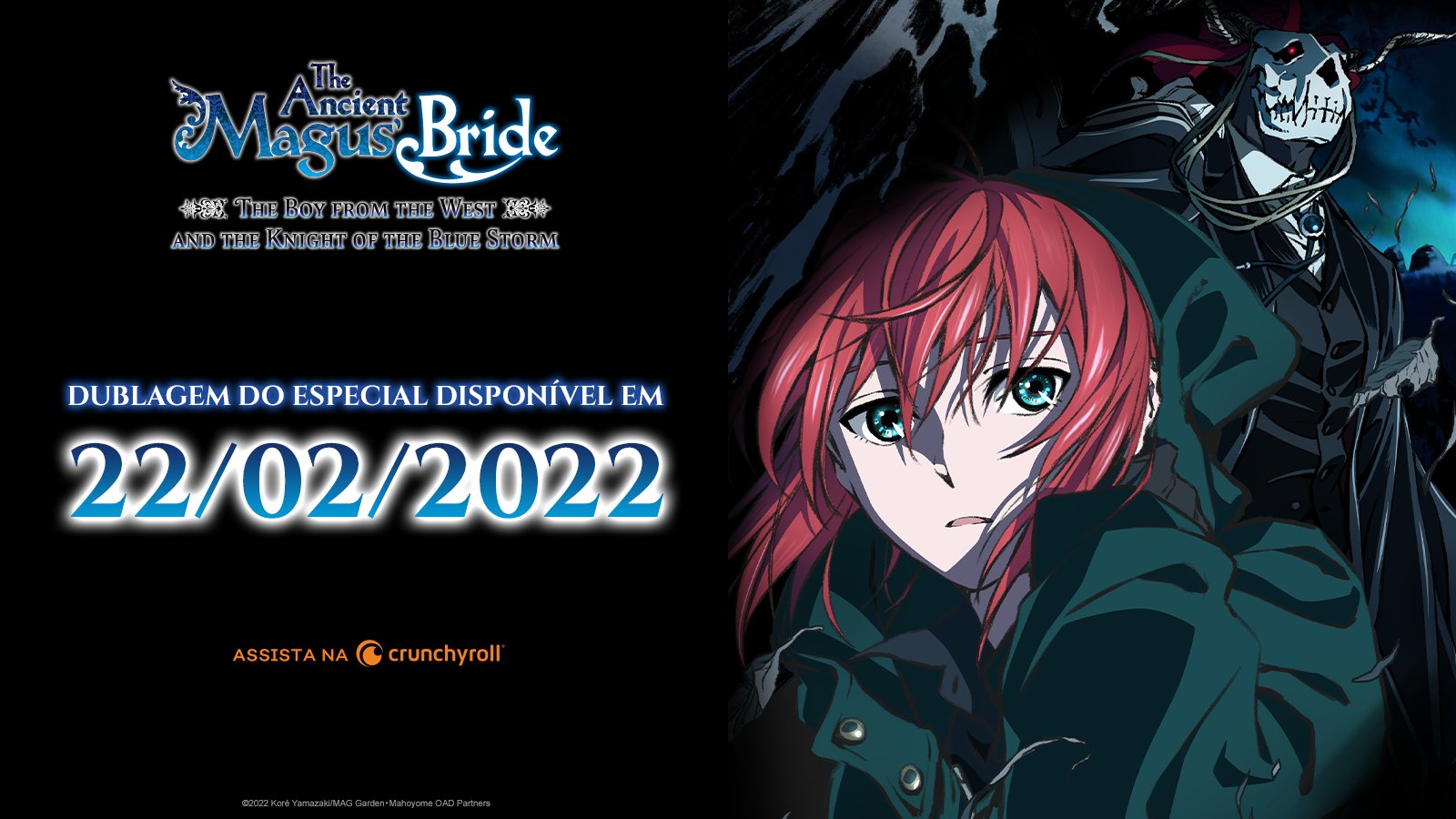 Magus' Bride: Dublagem dos novos episódios estreia na Crunchyroll