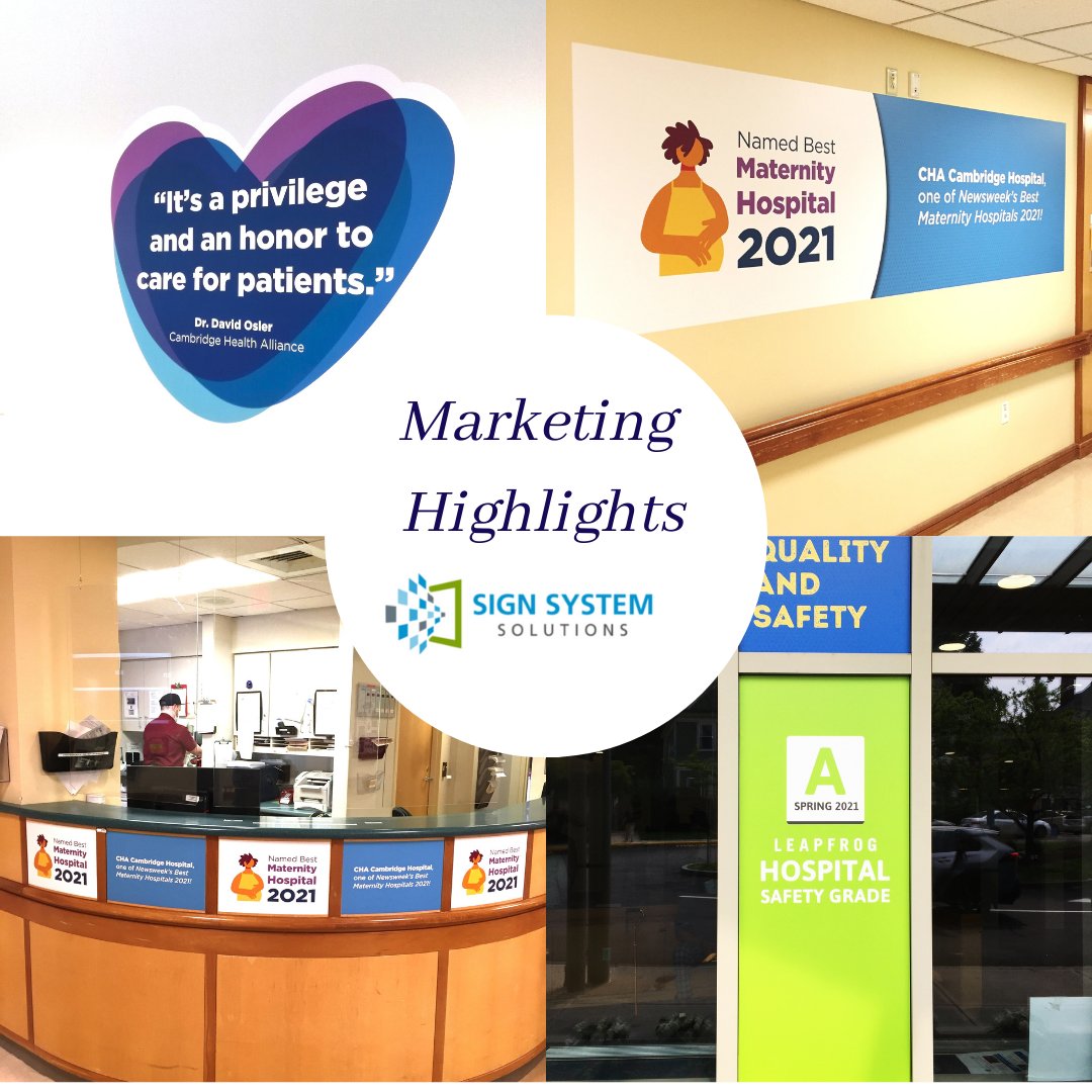 SignSystem1's tweet image. Looking to add some marketing highlights to your campus? Try using perforated vinyl on windows or custom vinyl wall graphics for comprehensive marketing messaging throughout! 

#marketingcampaigns #signsystems #internalsinage #wayfinding #campusmarketing