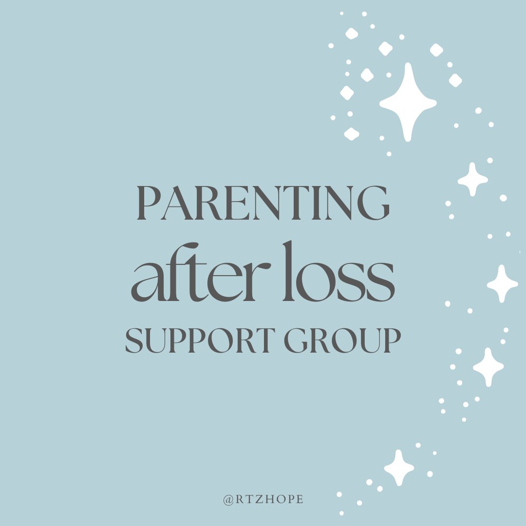 ✨ New ✨ Our #ParentingAfterLoss Virtual Support Group starts March 1

Who: Women who are experiencing the unique journey of parenting after loss
Dates: March 1-April 12, 2022
Day: Tuesdays
Time: 9:30-11:00am PST/12:30-2:00pm EST

Learn more &amp; sign up at rtzhope.org/register