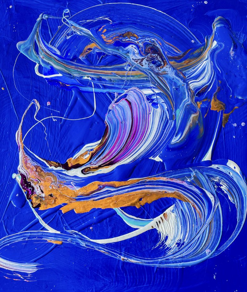 Earth’s Prayer 💙.  On Opensea 🌎.  

#nftart #nftartist #nft #cryptoart #cryptoartist #digitalart #absractart #abstractartist #nftcollector #nftinvestor 

opensea.io/LisaLedsonArt