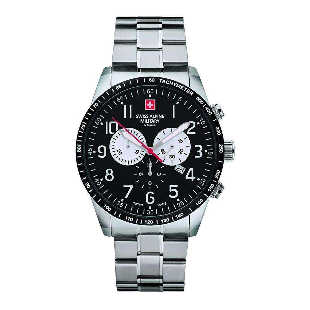 BuySalesMy's tweet image. #datedisplay #silver #wti #quartzmovement #chronograph #analoguedisplay 313.02€ Swiss Alpine Military 7082.9137SAM Mens Watch Chronograph Swiss Made
- Stainless steel case, silver colored and black coating, polished / mat
- Stainless steel strap, silver colored coating, pol...