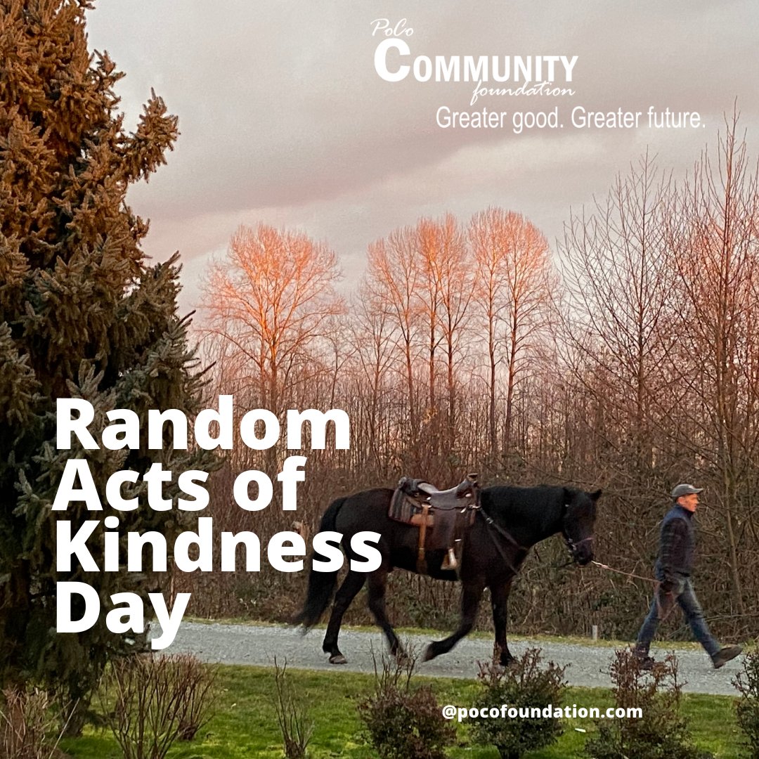 PoCoFoundation's tweet photo. On this day of random acts of kindness, let’s do more to help those in our community who need our help
And please be kind to yourself ❤️
#GreaterGood #PocoCares #PortCoquitlam https://t.co/hfY8GA2OuY