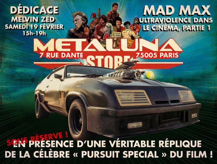 MelvinZed's tweet photo. Samedi, je dédicace mon livre à Metaluna à Paris... avec une grosse surprise !
(sous réserve que le temps le permette) https://t.co/RRfsXv5qzD