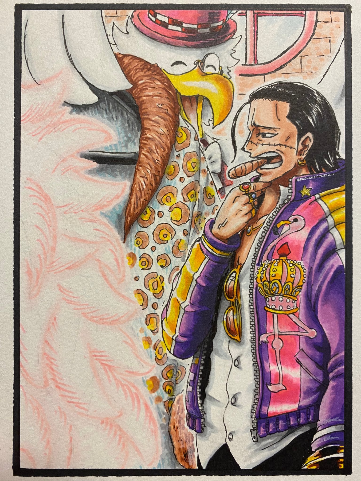 Twitter 上的 サトー D スケ お洒落な衣装を選ぶクロコダイル Onepiece イラスト リクエストありがとうございました T Co Rtryl7zzbe Twitter