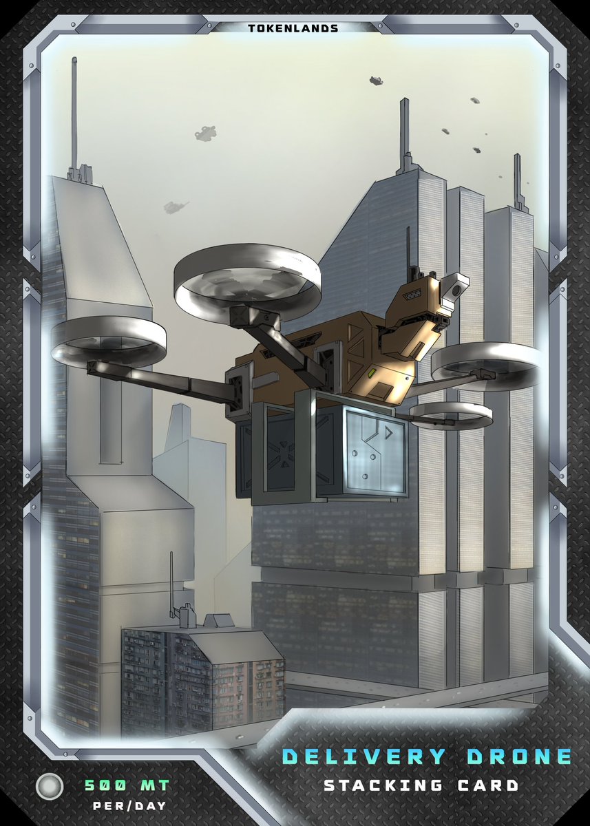 Waxpgiveaways's tweet photo. Tokenlands giveaway 
Delivery drone (common) 💫
2 delivery drone for 2 winners 
1️⃣ Follow @AayanNft and @TokenLands 
2️⃣ Like and retweet 
3️⃣ Put wax wallet in comments

Giveaway ends in 24h 🤩 https://t.co/P5zz4CTRZU
