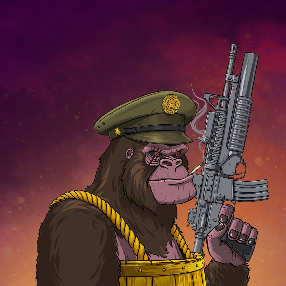 StevO_NFT's tweet photo. Sergeant Bongo is pleased with the new uniforms...

🔥🔥Battle Kongs NFTs (🌴METAVERSE LAND🌴) dropping soon - details @ape_fun

#NFT #Metaverse #GameFi https://t.co/6vXl79WwR3