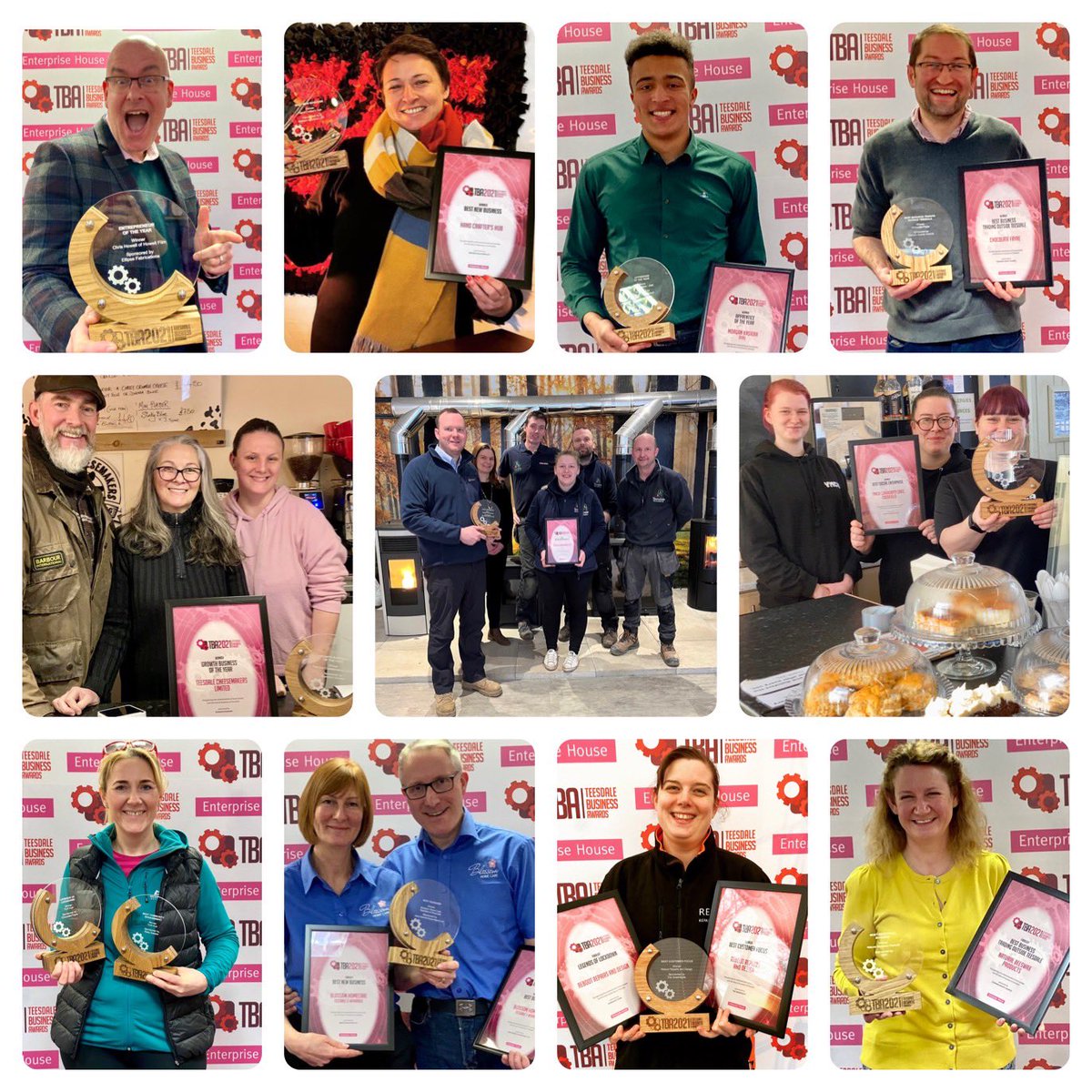 And there you have our 12 fantabulous winners in the Teesdale Business Awards 2021! 👏🏻🎉 #TBA2021 #teesdale