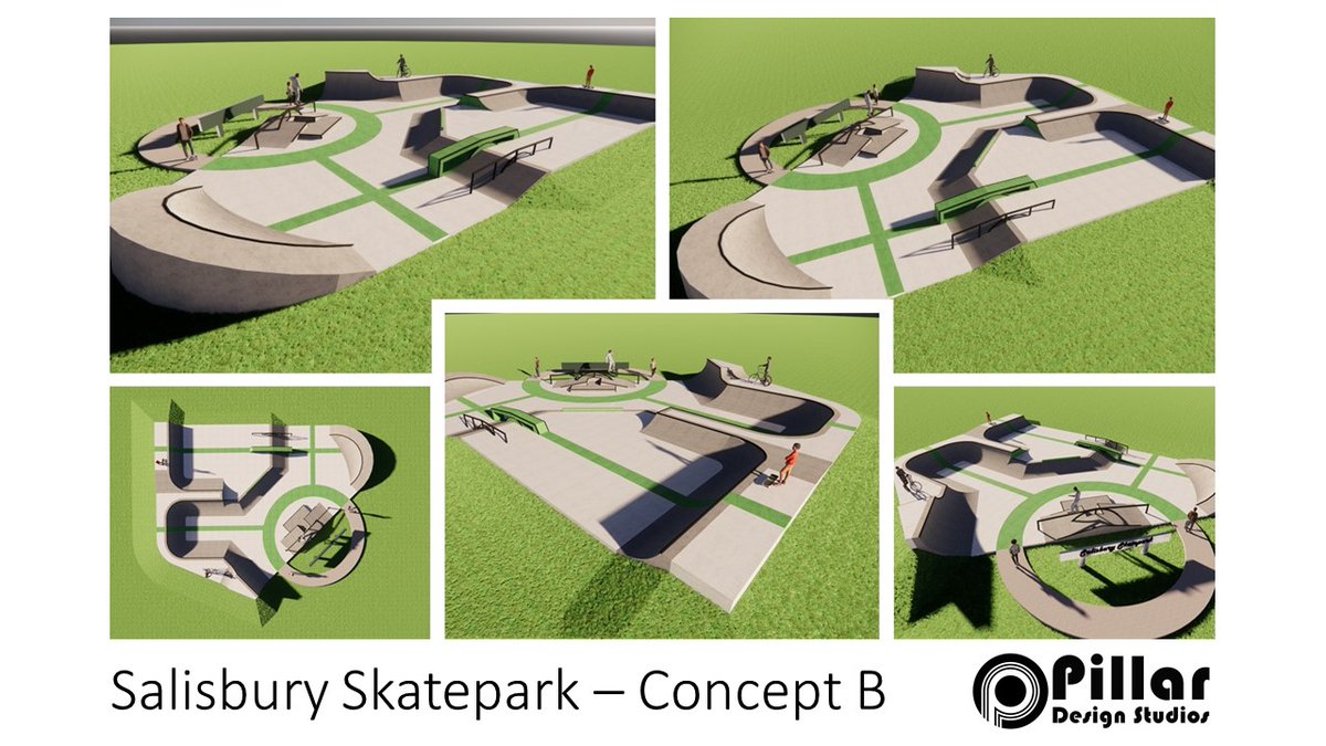 GREAT PARKS MAKE GREAT COMMUNITIES
Let's make it great together.
Concept A or Concept B: YOU DECIDE.
Pop on our link: 
salisburyrecreation.weebly.com/skate-park.html