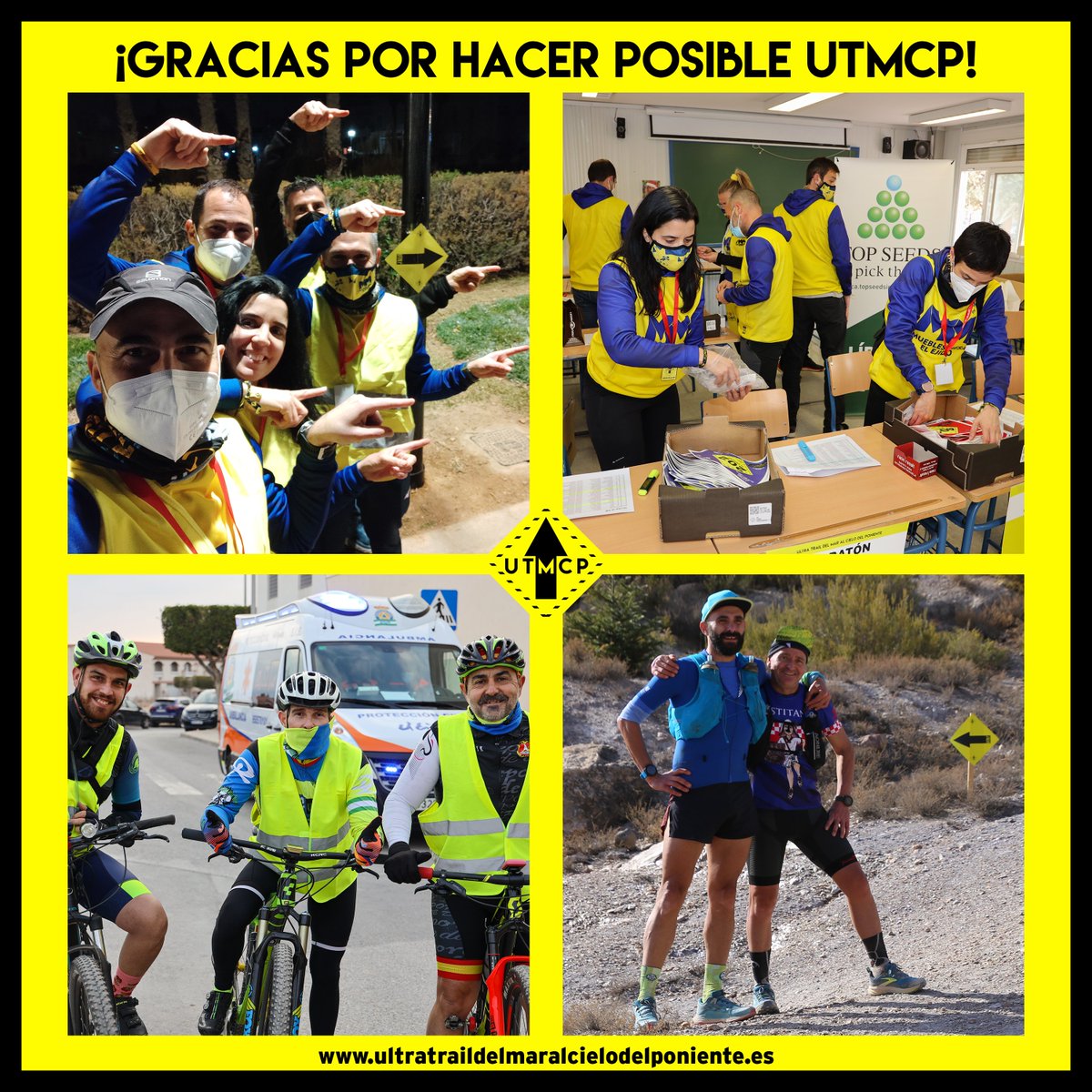 #VOLUNTARIOS Los corredores nos habéis felicitado por el magnífico trato recibido por parte de los voluntarios. Y nosotros no podemos estar más agradecidos a todos y cada uno de ellos. Por desgracia no tenemos fotos de todos ni de todos los puntos pero sirva como muestra #GRACIAS