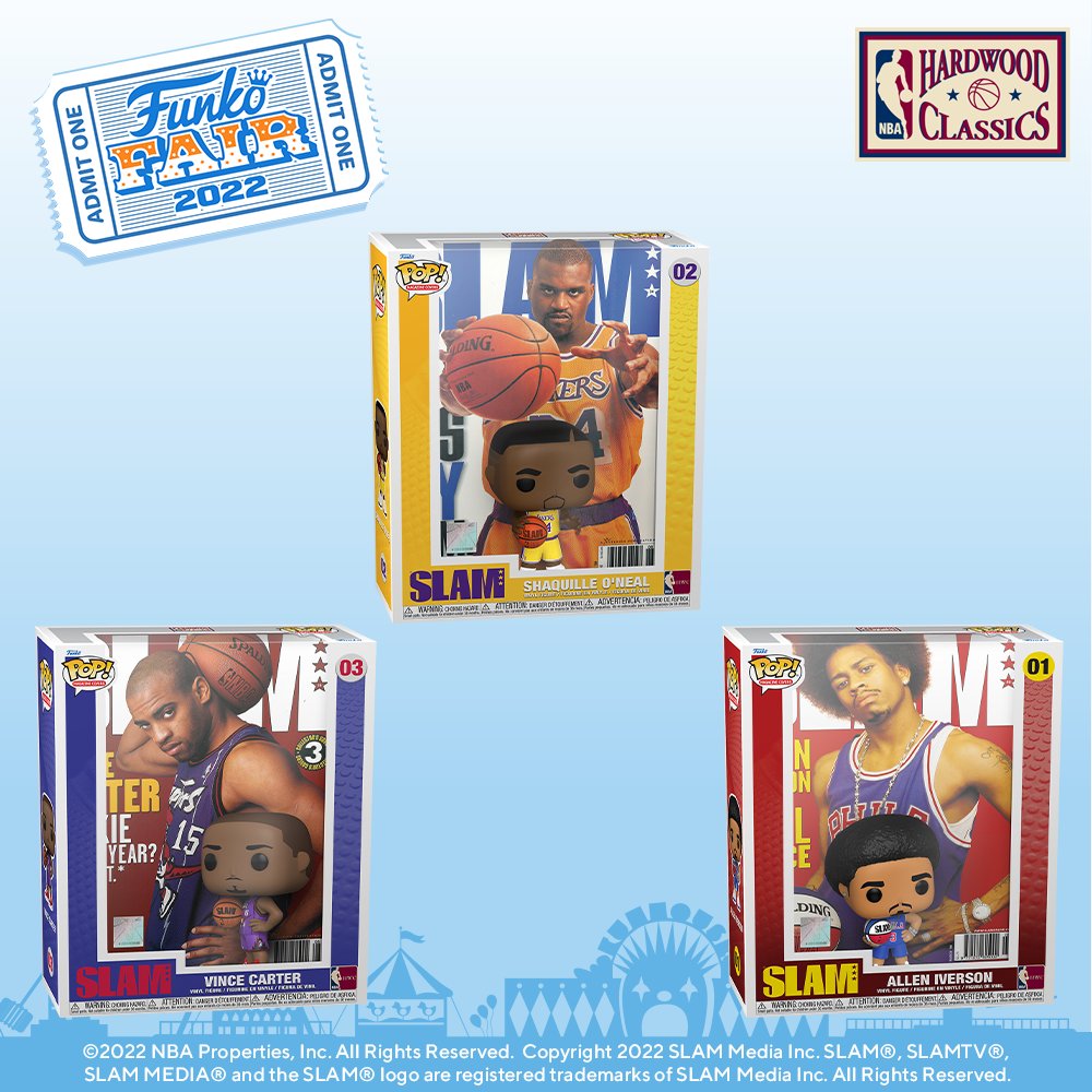 OriginalFunko's tweet photo. Funko Fair 2022: Funko Pop! NBA SLAM Magazine Covers. Pre-order for your collection today!
Amazon: https://t.co/xn8FKHHkyI, https://t.co/5JZWirECD7, https://t.co/WUAfvIU9BP
Slam Goods: https://t.co/L4CgPDL7B3
#FunkoFair #Funko #PopSLAMCover @SLAMonline @NBA #NBA https://t.co/3MnBBxbXvO