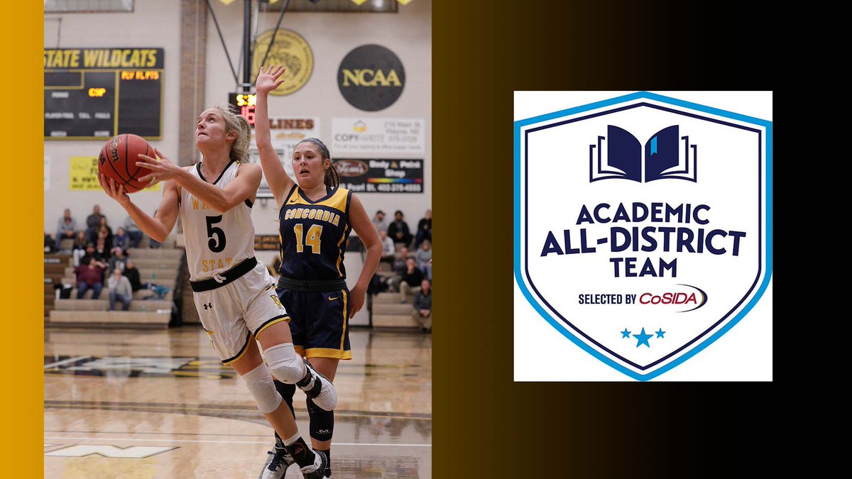 wscwildcats's tweet photo. .@WayneStateWBB senior guard Kylie Hammer named to CoSIDA Academic All-District VII First Team.  #NSICWBB
https://t.co/akp9QsHwmm https://t.co/utqJ4HgK43