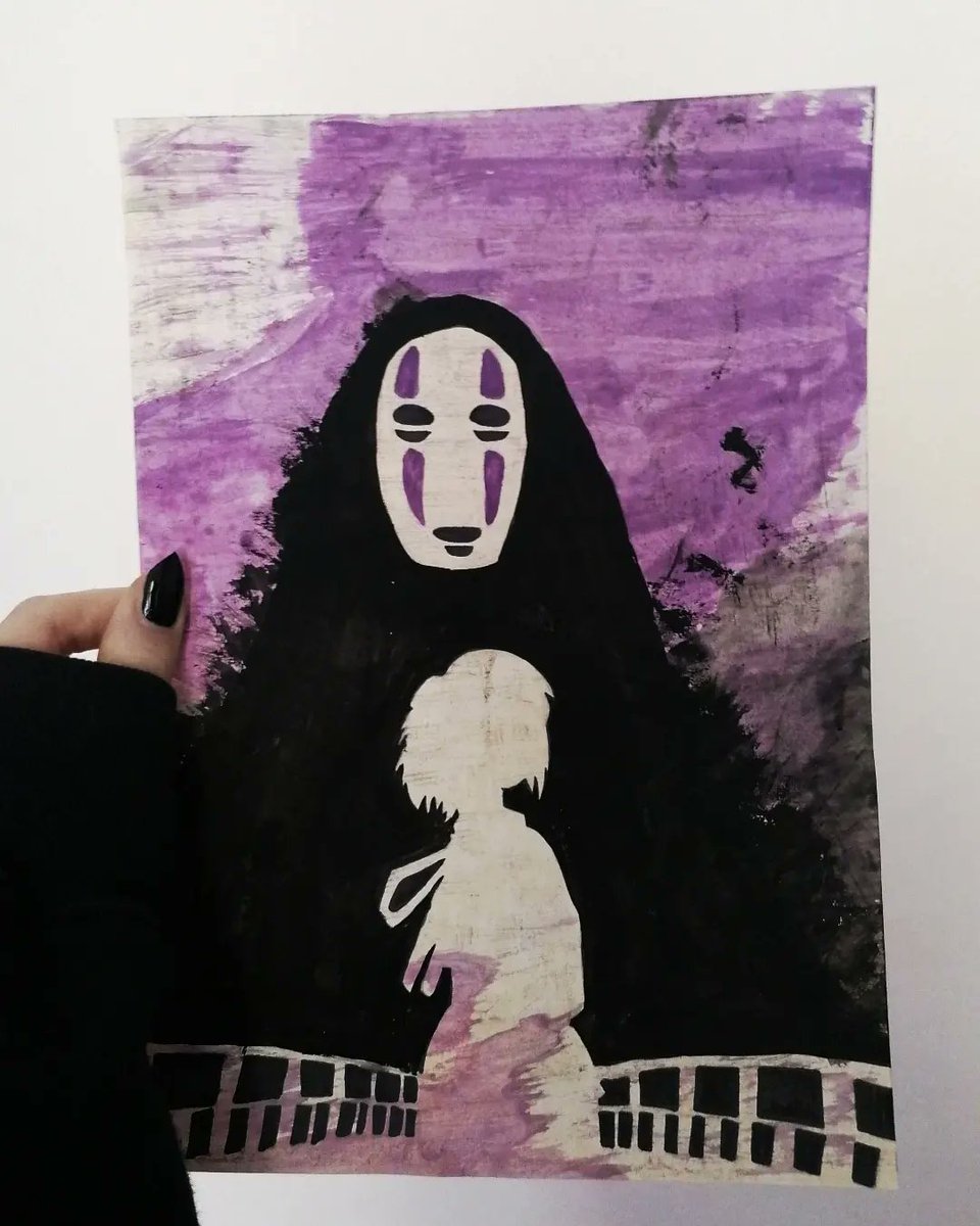 xyuutsux's tweet photo. ˗ˏˋ ༚✧ spirited away ✧༚ ˎˊ˗

#anime #art #animeart #spiritedaway #spiritedawayart #studioghibli #studioghibliart #ghibliart #spiritedawaytattoo #spiritedawayfanart #fanartanime #artwork #japan #hayaomiyazaki #千と千尋の神隠し #chihiro #chihirofujisaki #noface #drawing #painting https://t.co/MhgW6RwTG2