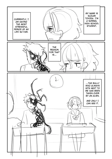 school assignment (wip)
total 8 pages, I haven't drawn the rest yet 