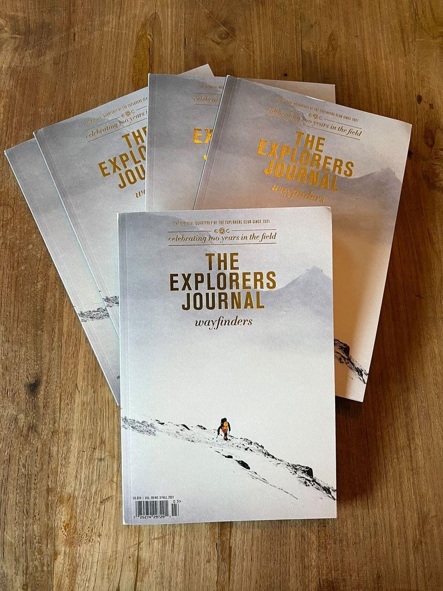 ExplorersClub's tweet photo. From vast ocean depths to the frontiers of outer space, The #ExplorersJournal offers first-hand reporting from those pushing the limits of knowledge and human endurance. Visit๐https://t.co/IyKcnIsaZc to start receiving copies today.
๐ธby TEC Member Stef Panis
#TBR #ReadingList https://t.co/yfhPPWtPsU