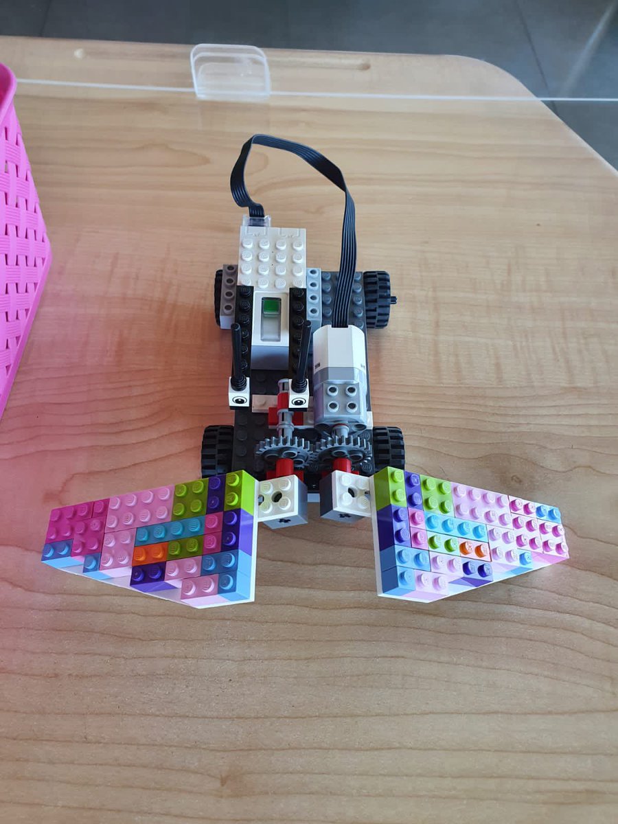 maya_director's tweet photo. Transdisciplinary learning is often hard to conceptualize. Here the student learns all aspects of monarch butterflies and the final product is a butterfly robot! https://t.co/ciTj9Gqa7X