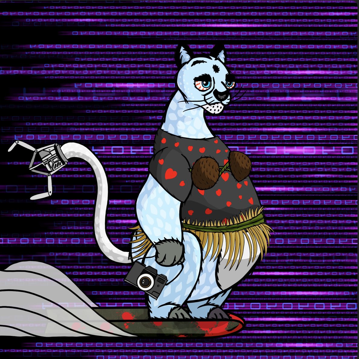 I think i just added a sexy cat in my wallet #NFT what do you think? <a href="/WildFatCats/">WILD FAT CATS</a>
