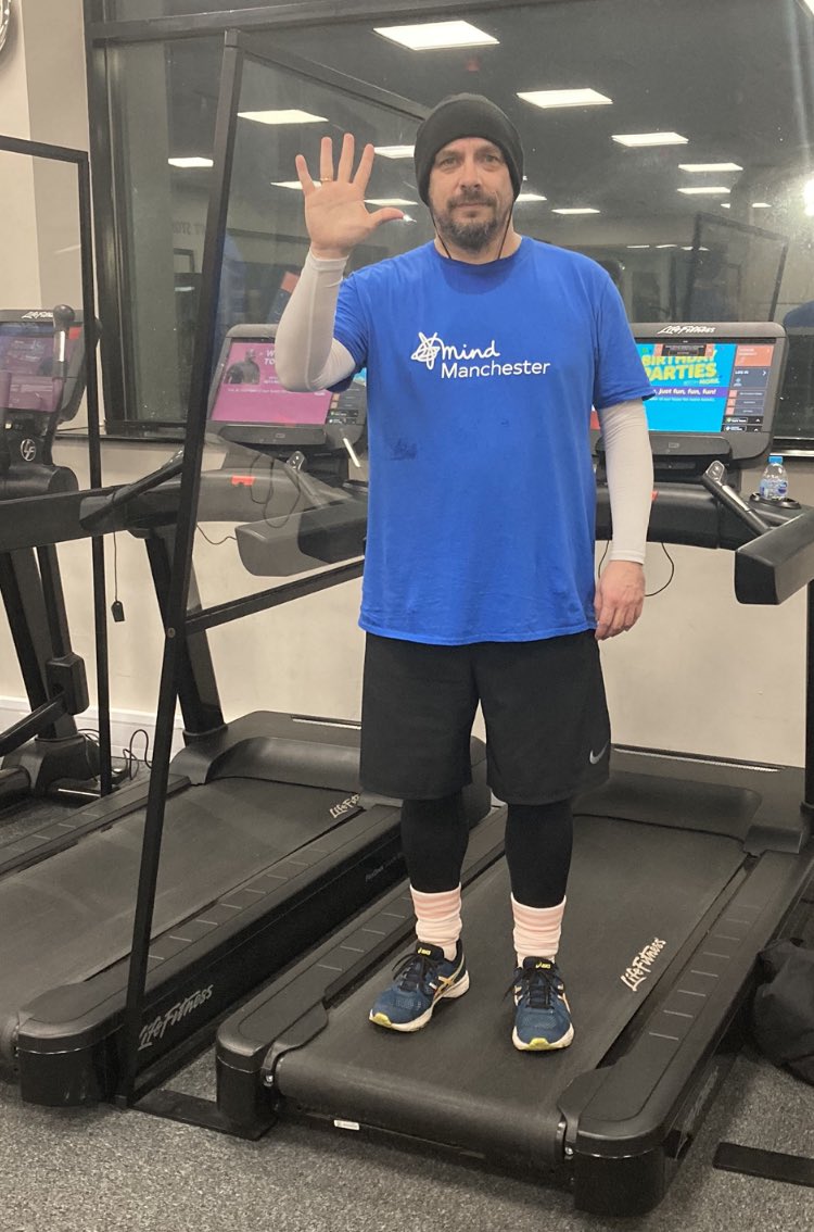 Another 5k clocked. Cruising along 👊👊I’ll be fighting the winner of Khan v Brook at this rate ☺️ In all seriousness if you can support me in my quest to raise some much needed funds for <a href="/ManchesterMind/">Manchester Mind</a> I will love you ❤️ 

Thank you and God bless 🙏

justgiving.com/fundraising/al…