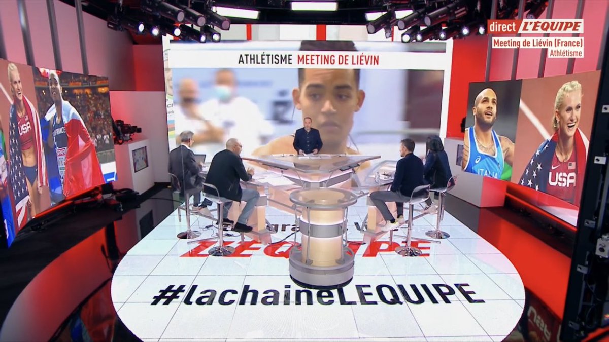 REMS_NADEUGE's tweet image. Super soirée Athlétisme sur @lachainelequipe avec le Meeting de #Lievin en direct 🔥 #lequipeATHLE
