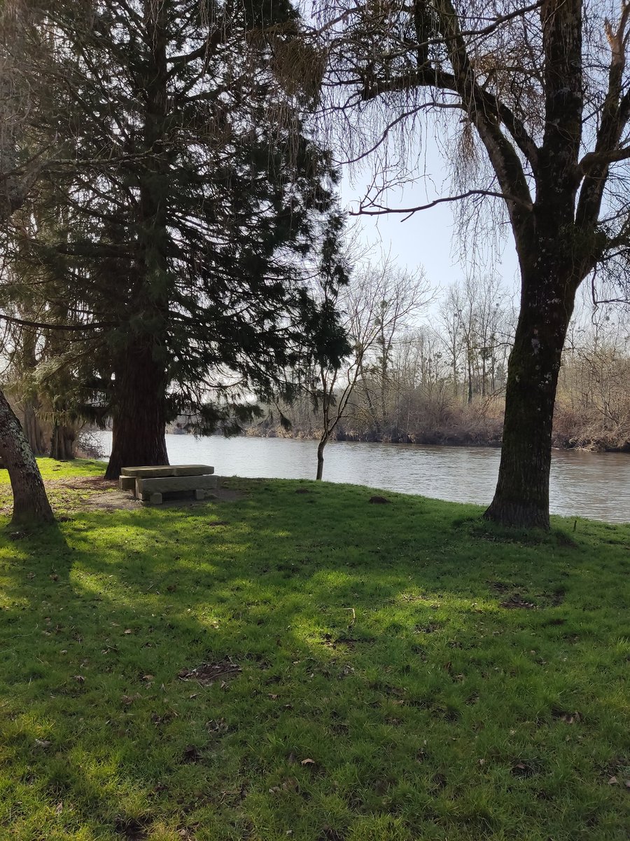 LeRepaireGites's tweet photo. We've had worse places to enjoy our fish &amp; chips #confolens #rivervienne #fishandchips https://t.co/voRlFFsBJa