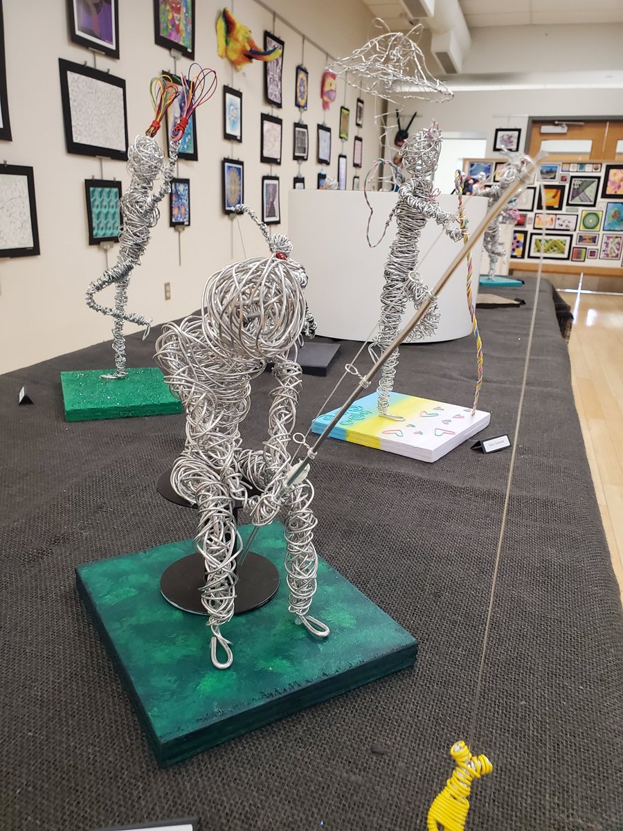 BengalPrinc's tweet photo. Here is a preview of some of the pieces on display at tonight's Winter Art Exhibition. 6 pm in the art gallery https://t.co/h28rm4QuzV