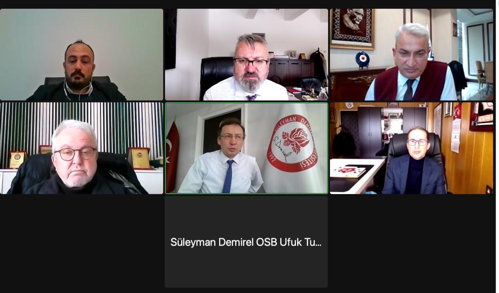 Süleyman Demirel Üniversitesi Teknoloji Transfer Ofisi A.Ş.’nin (<a href="/sdu_tto/">SDÜ TTO</a>) Genel Kurulunu video konferans yöntemiyle gerçekleştirdik. Alınan kararların hayırlı olmasını diliyorum.