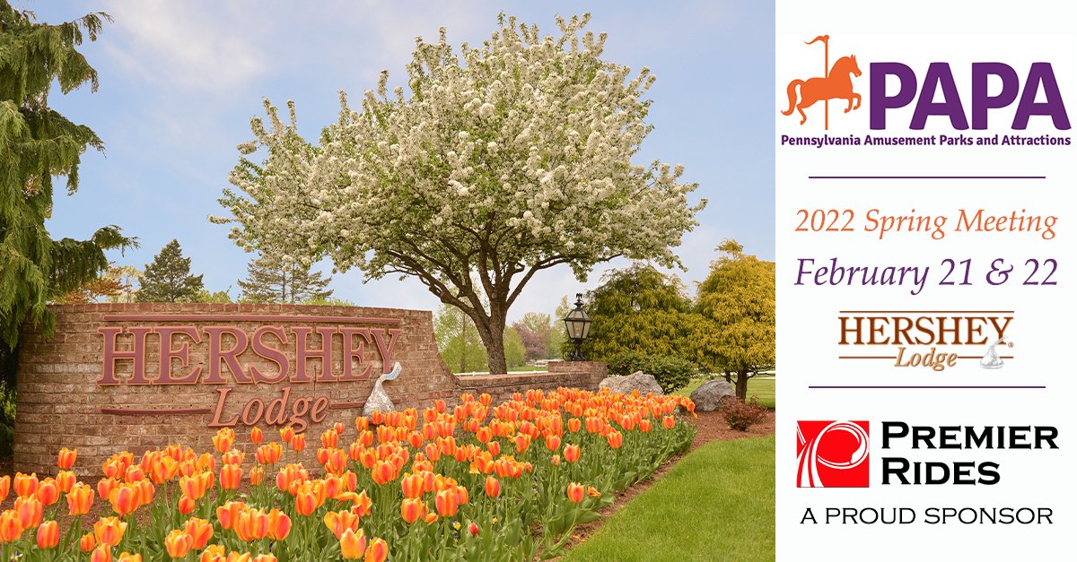 premierrides's tweet photo. Premier Rides is a #ProudSponsor of Pennsylvania Amusement Parks and Attractions Spring meeting! Looking forward to seeing friends and colleagues at the @Hersheypark next week!  🍫🎢
#PAPA #PremierRides #IndustryFun #chocolate
@IAAPAHQ https://t.co/XyzdK6oFxI