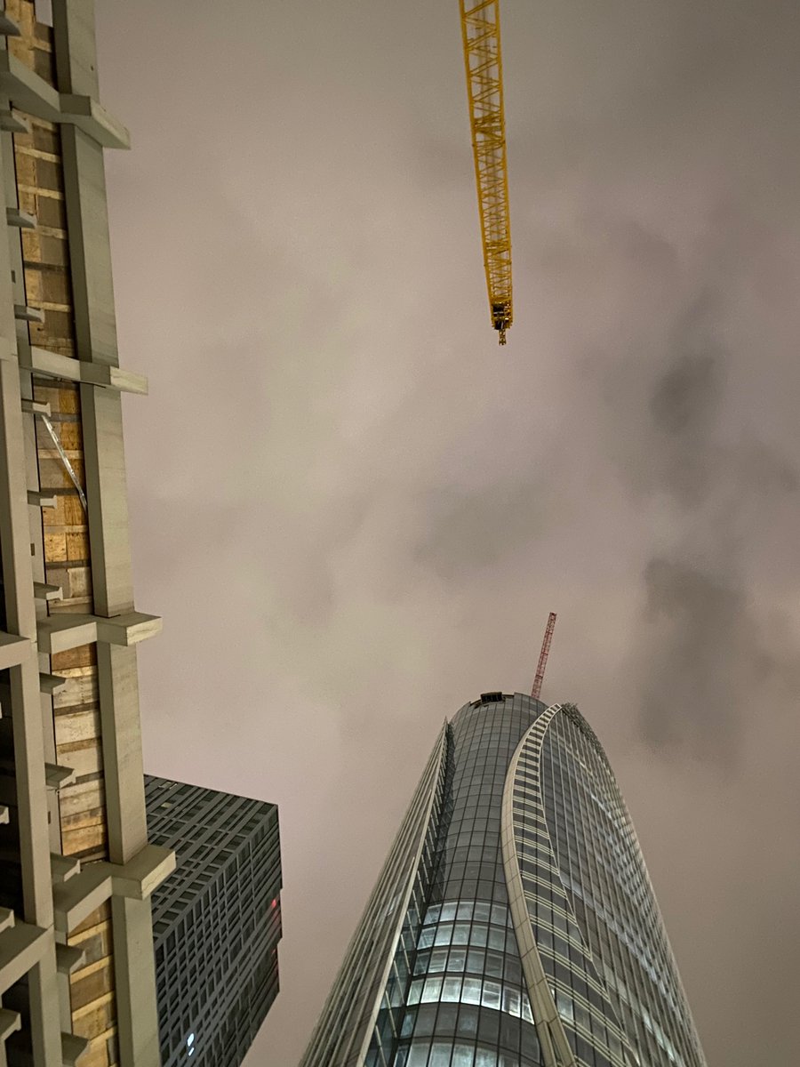 #cranewatch in real time: looking up from the government center garage edition