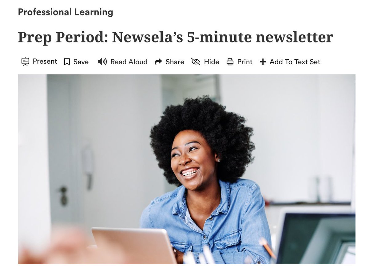 #Teachers I want to hear from you! 👏 What are your greatest classroom needs? Share your <a href="/Newsela/">Newsela</a>  needs with me here: forms.gle/py5rpWicpemTKB… + look for the answer to your question every Friday on our homepage newsletter- Prep Period! #YearofTheClassroom